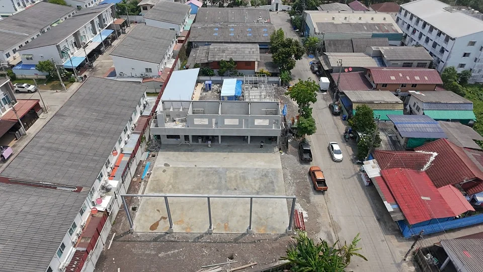 ติดตั้ง Precast บางบัวทอง - I Building