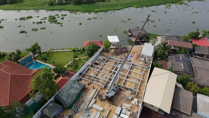 บ้านพักอาศัย สามพราน นครปฐม - I BUILDING CO., LTD.
