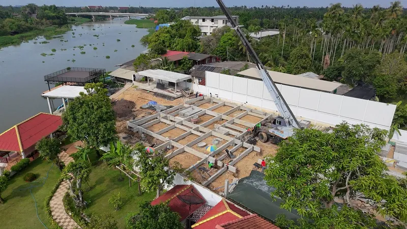 บ้านพักอาศัย สามพราน นครปฐม - I BUILDING CO., LTD.